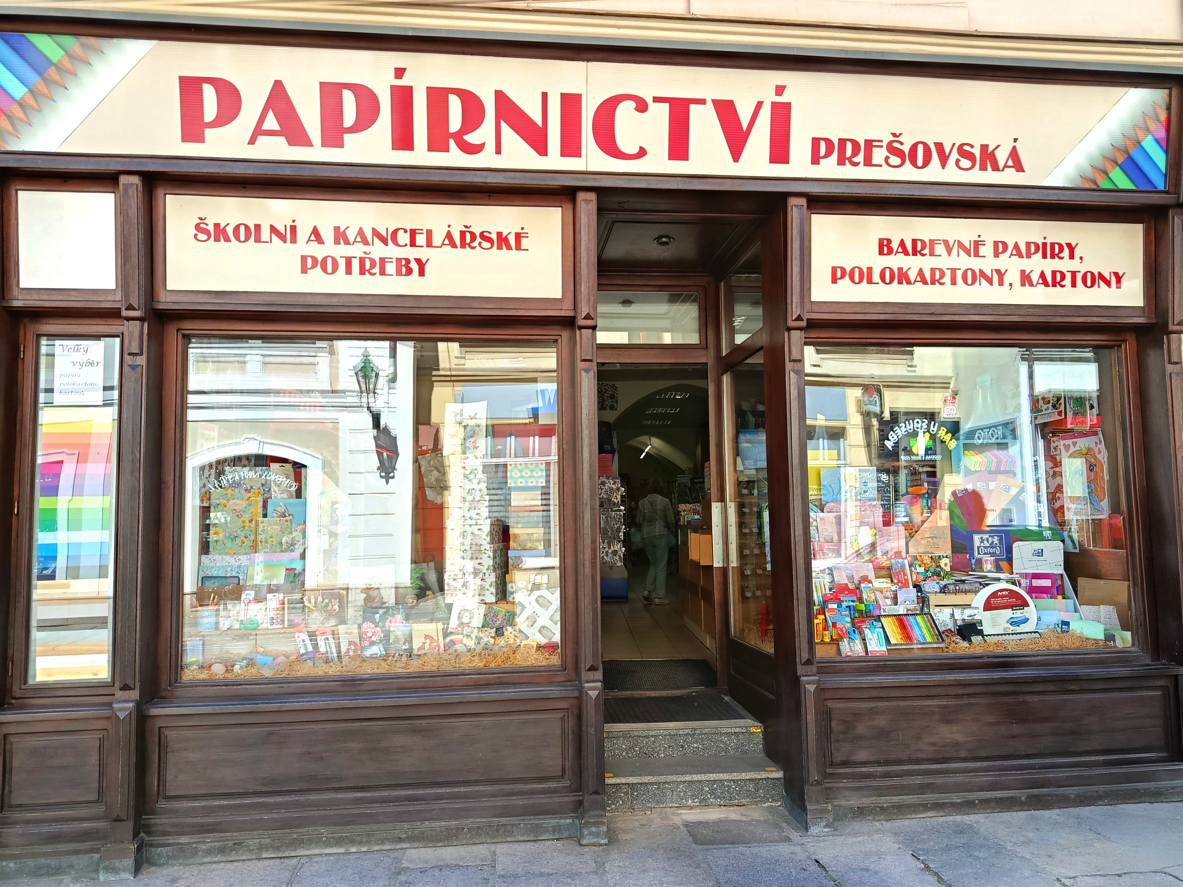 Papírnictví Prešovská Papírnictví Prešovská