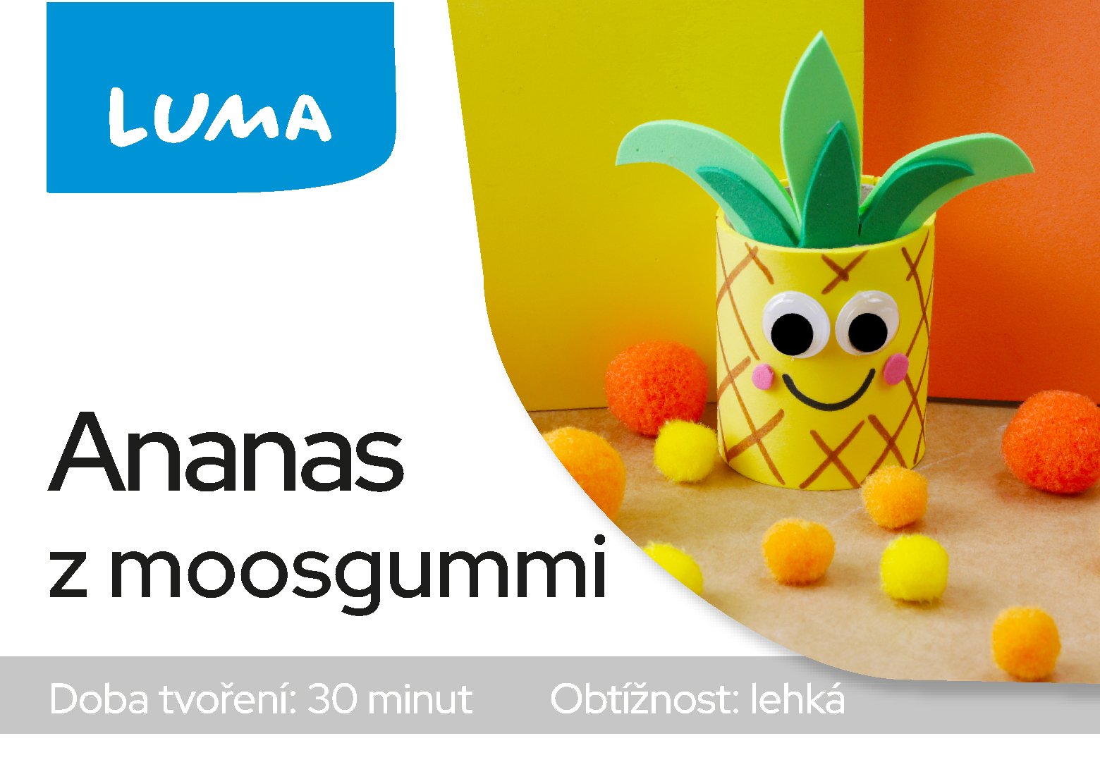 VESELÝ ANANAS Z MOOSGUMMI